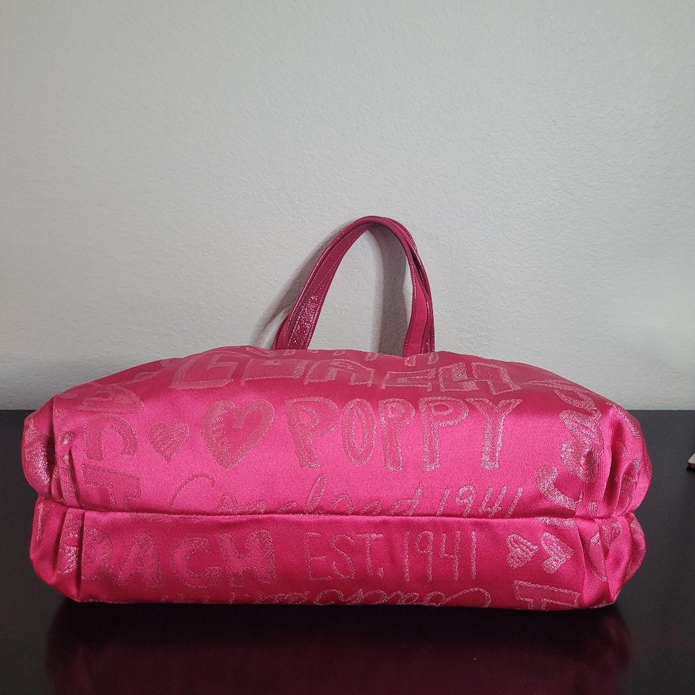 Coach Poppy Graffiti Scribble Shoulder Bag - Picture 7 of 15